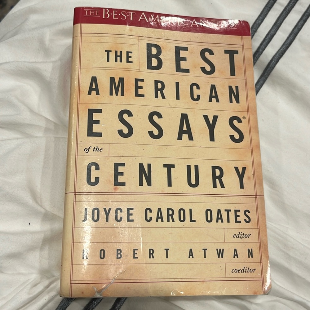 The Best American Essays of the Century